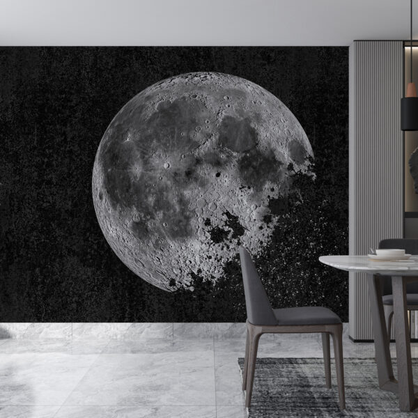Fototapeta Księżyc Czarna