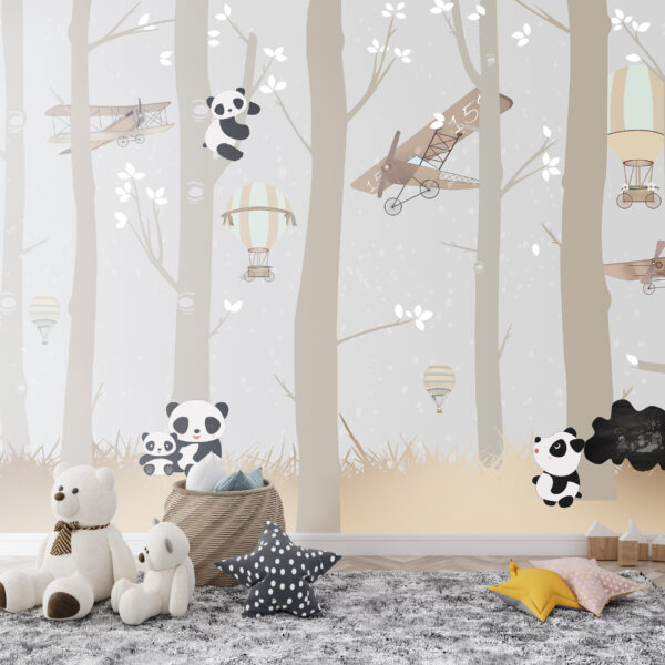 Fototapeta Wesołe Pandy