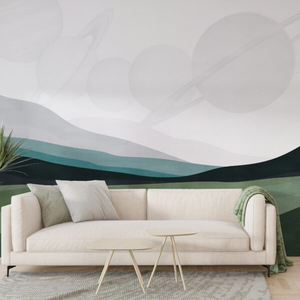 Fototapeta Planety Minimalistyczna