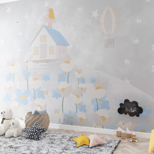 Fototapeta Domek Na Planecie