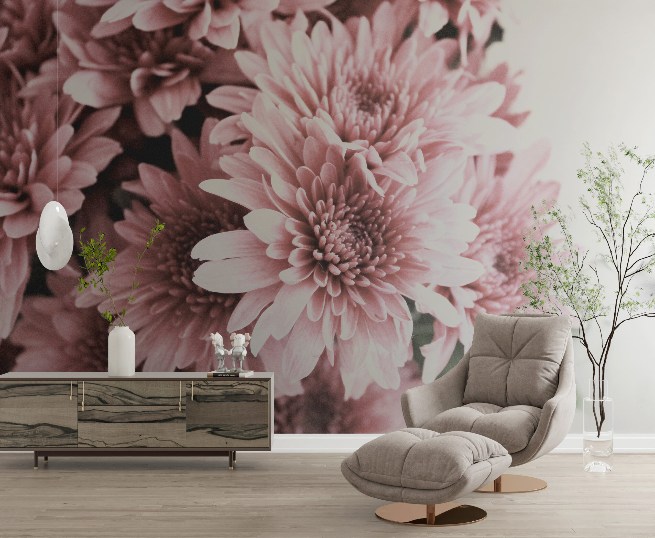 Fototapeta Różowe Kwiaty