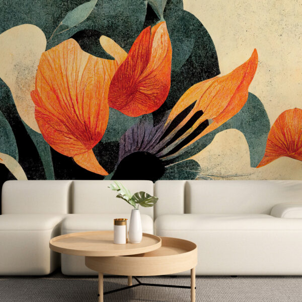 Fototapeta Abstrakcyjne Kwiaty