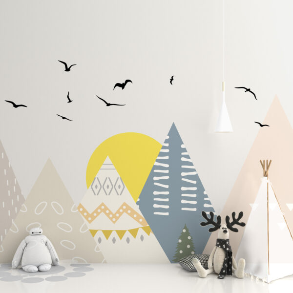 Fototapeta Pastelowe Góry