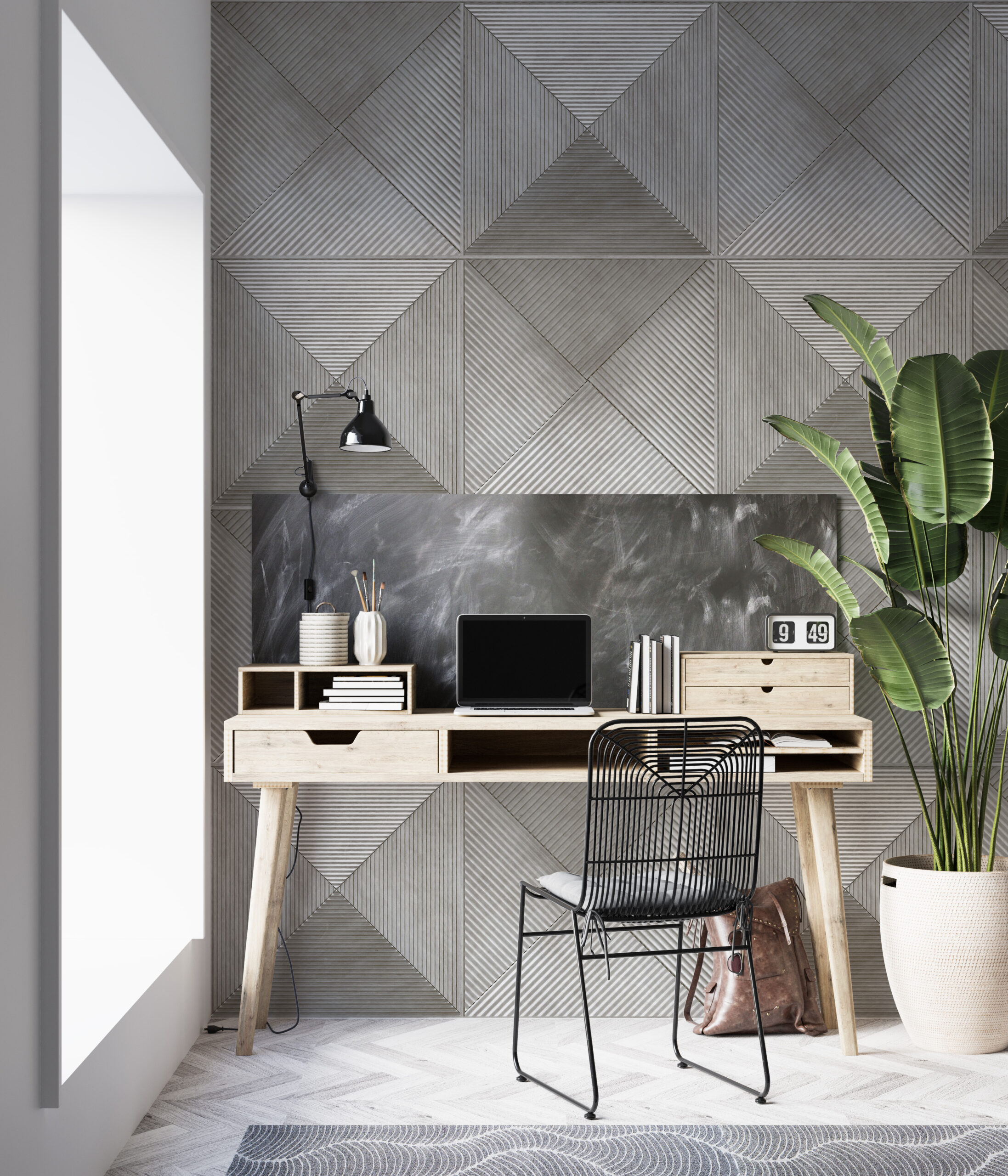 Fototapeta Szara Geometria