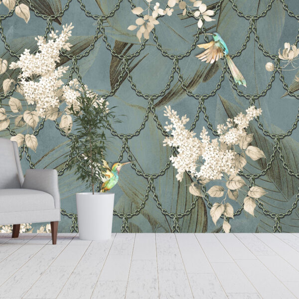 Fototapeta Tropikalny Las Za Łańcuchami