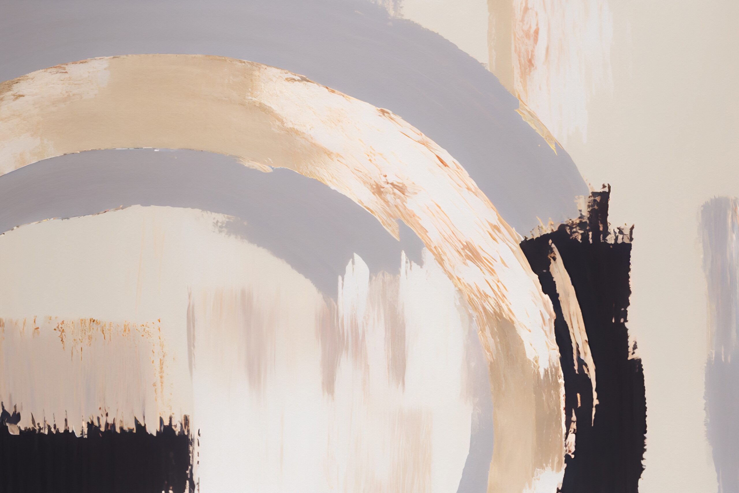 Abstract, Gold, Texture, Art, Knife, Depiction,, Modern, Minimalist, Art, Wallpaper.