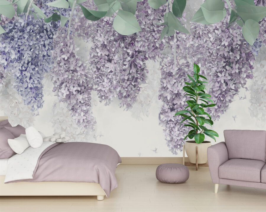 Wall mural agățat Lilac