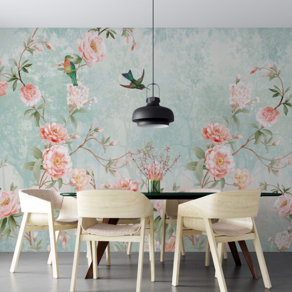 Fototapeta Kwiaty Brzoskwiniowy Róż