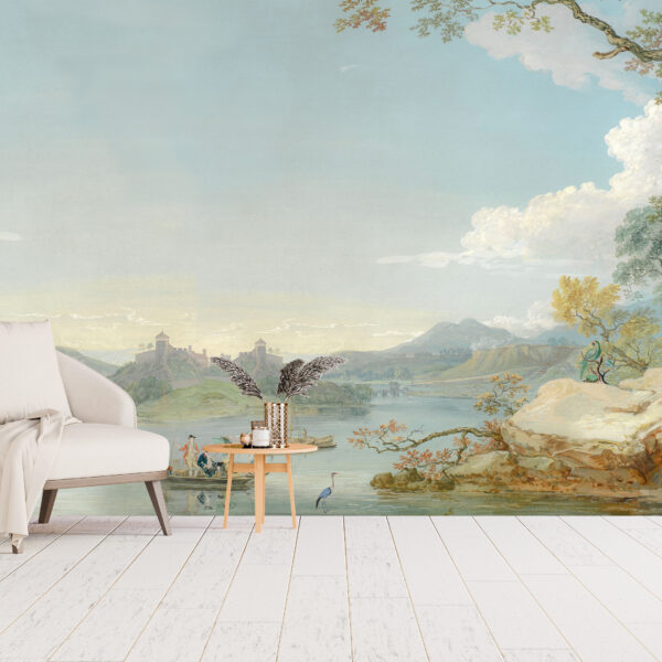 Fototapeta Wyspa Na Jeziorze