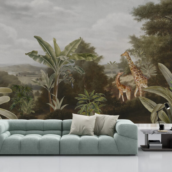 Fototapeta Żyrafy Safari