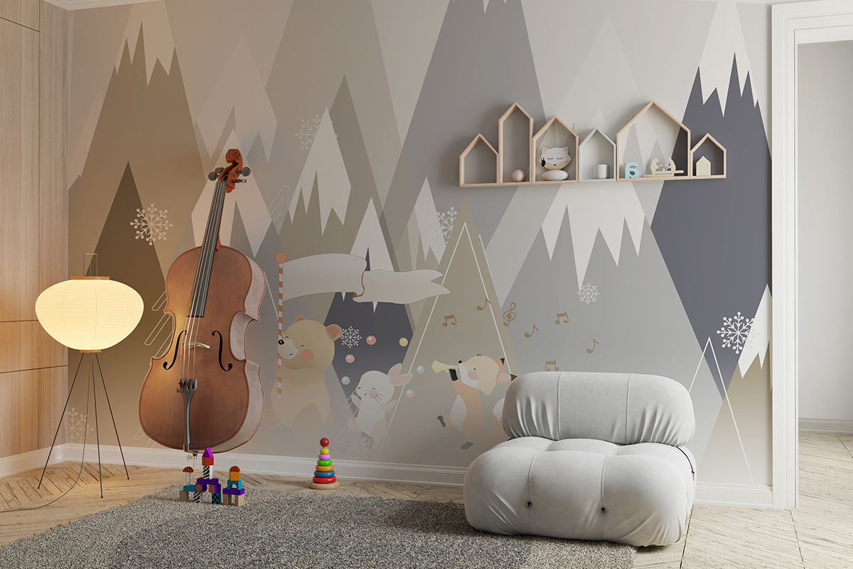 Fototapeta Muzyczna Wędrówka