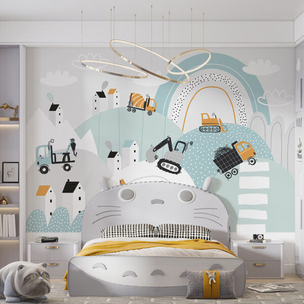 Fototapeta Pojazdy Budowlane