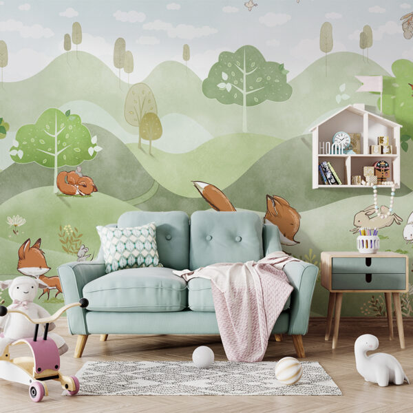 Fototapeta Wesoła Łąka