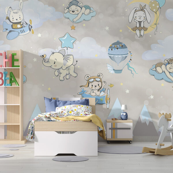 Fototapeta Lot Nad Górami