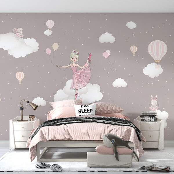 Fototapeta Księżniczka Na Obłoku