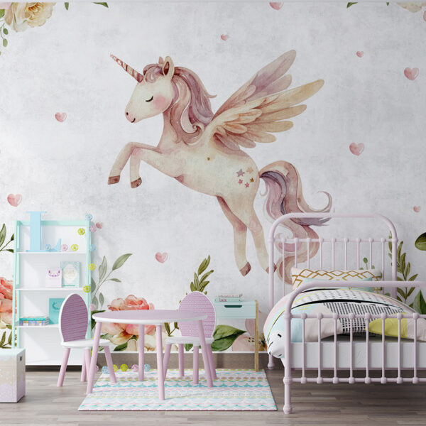 Fototapeta Baśniowy Jednorożec