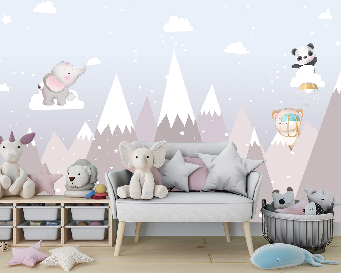 Fototapeta Górskie Wędrówki Zwierzątek