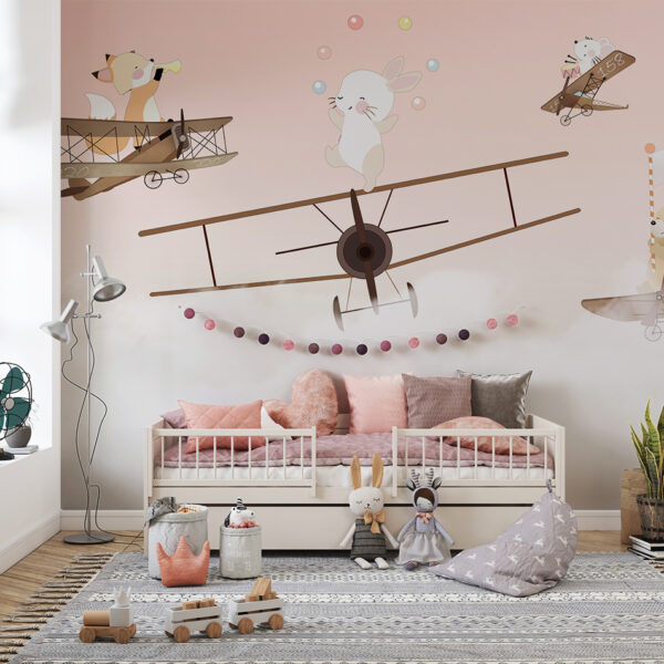 Fototapeta Zwierzątka W Samolotach