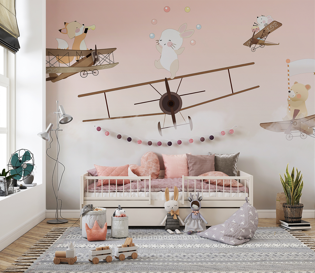 Fototapeta Zwierzątka W Samolotach