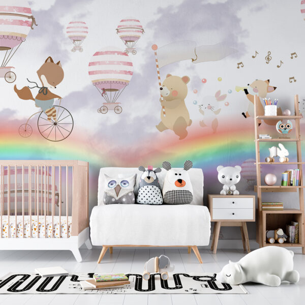 Fototapeta Tęczowa Zabawa