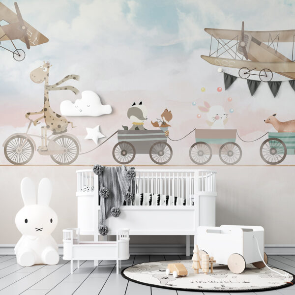 Fototapeta Zwierzątka Na Linie