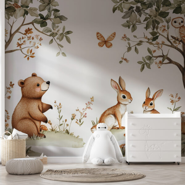 Fototapeta Zwierzątka Na Polanie