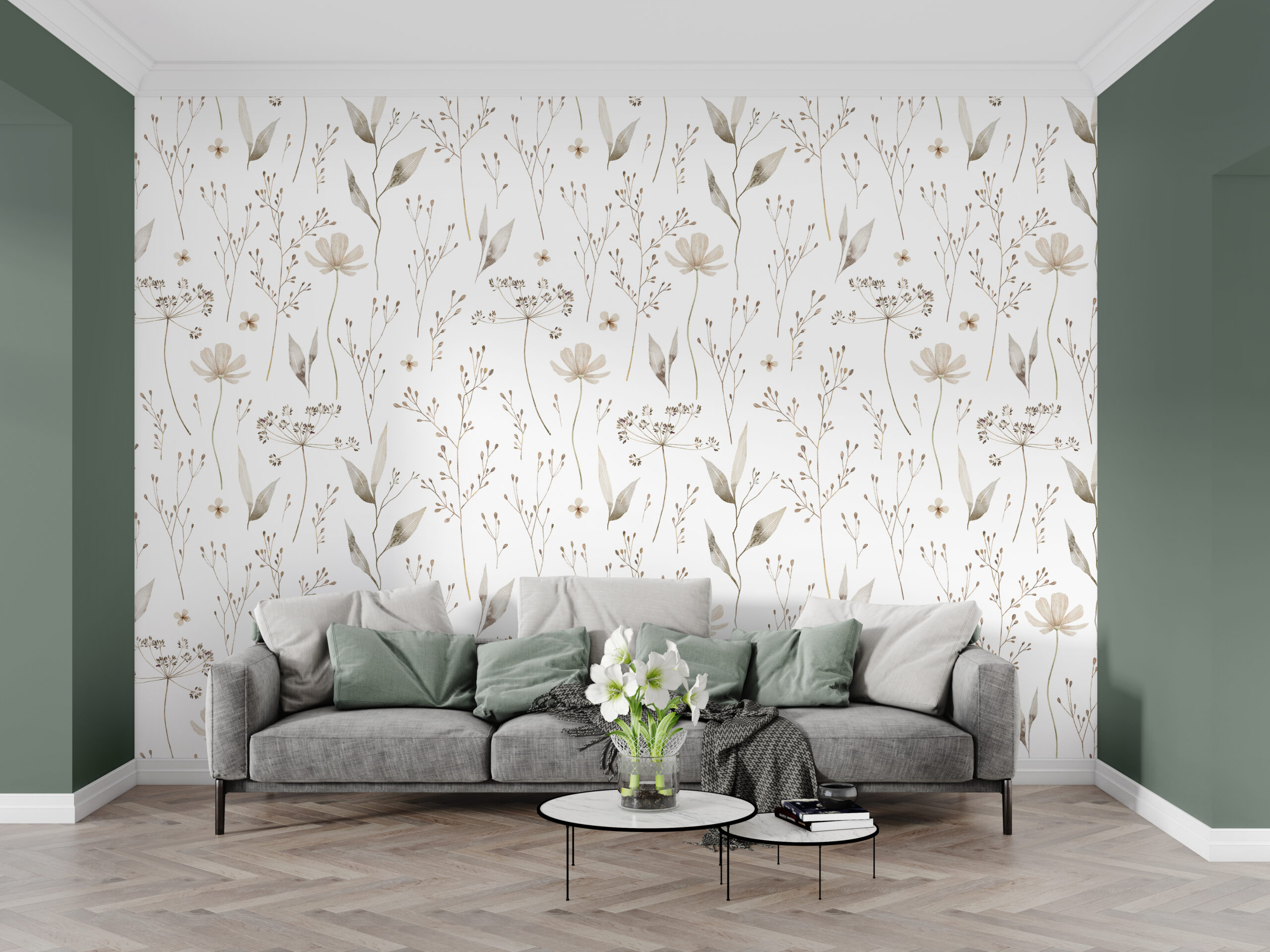 Fototapeta Delikatne Kwiatki