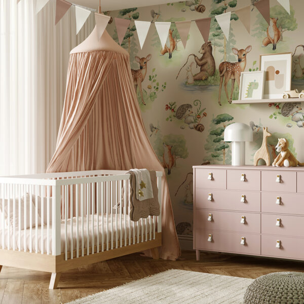 Fototapeta Leśna Polana Ze Zwierzątkami