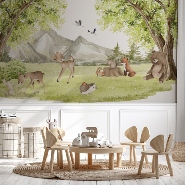 Fototapeta Zwierzątka Na Pikniku