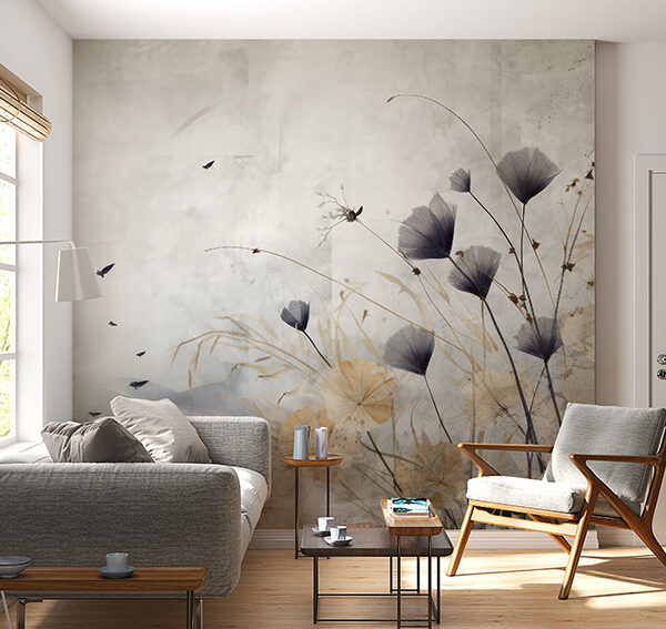 Fototapeta Kwiaty na Wietrze