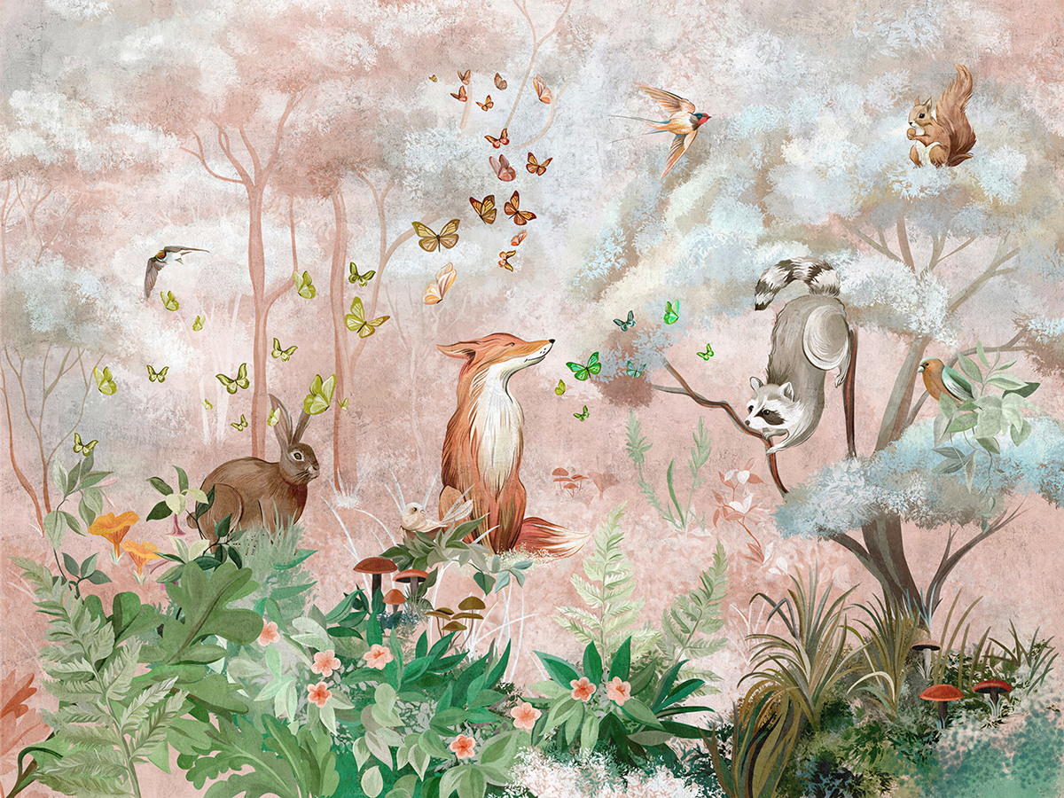 Mural,Wallpaper.,Wallpapers,For,Kids.,Wallpaper,For,Children's,Room,With