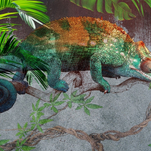 Freska Žaliasis chameleonas