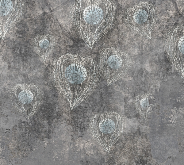 Sieninė tapyba Delicate Grey