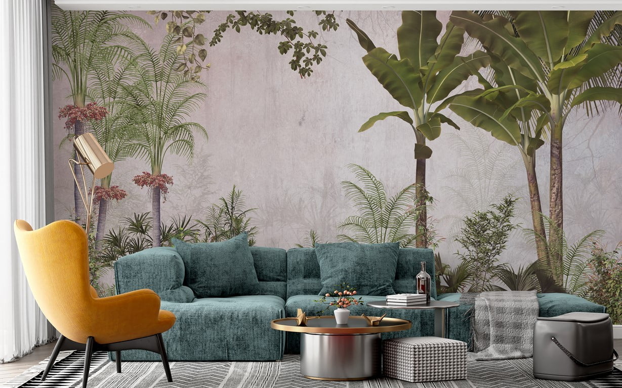 Mural Exotics Hinter dem Nebel