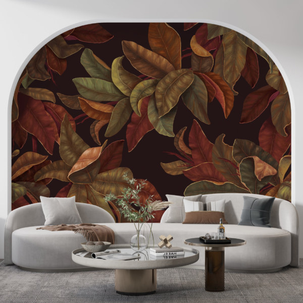 Rudens lapai tapetai