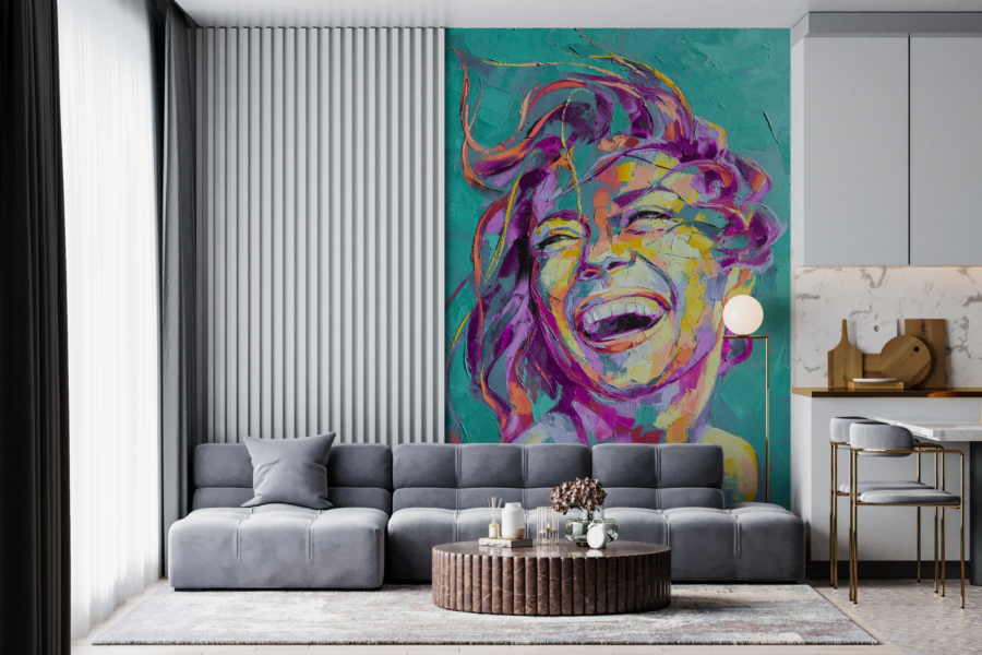 Tablou mural Coloured Girl