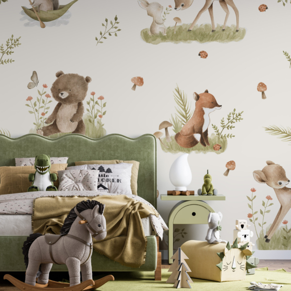 Fototapeta Lesní zvířata