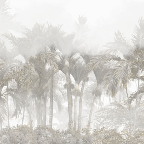 Nástěnná malba Misty Tropics