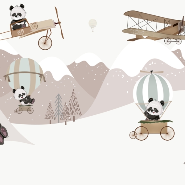 Fototapeta Medvídci na sněhu pro děti