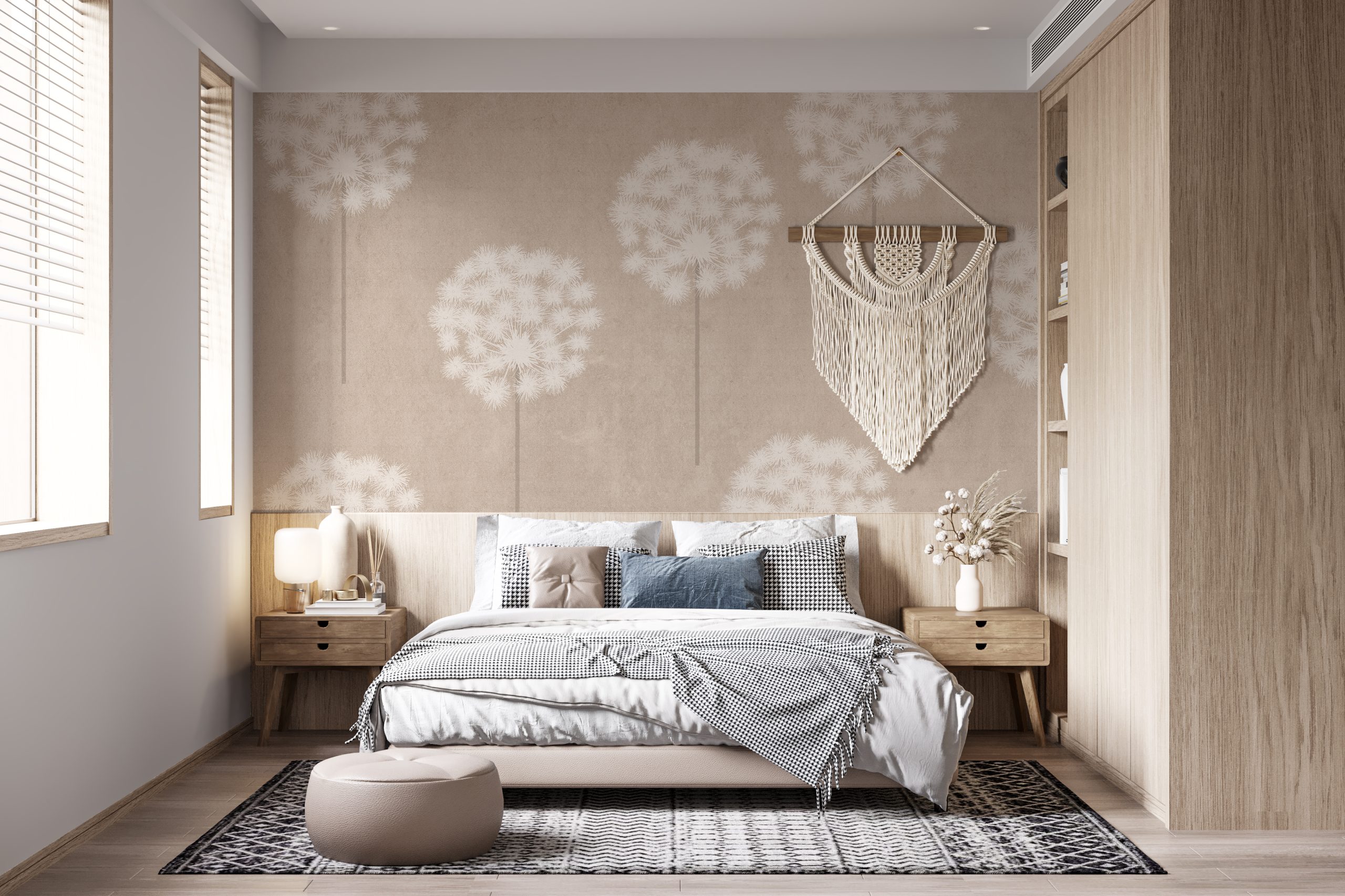 Nástěnná malba Motiv Blowfish