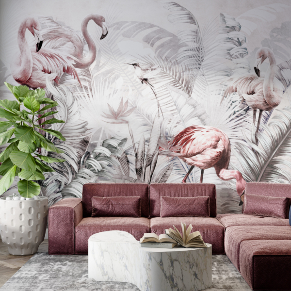 Nuotraukų užsklanda Flamingo šeima