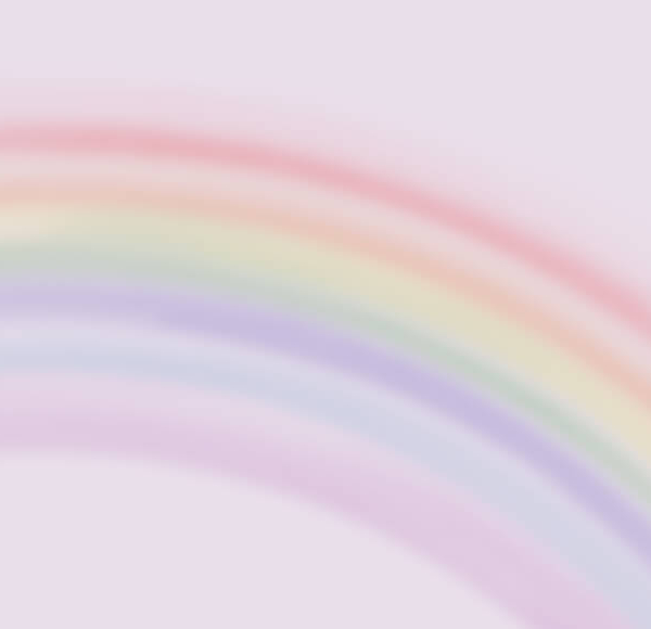 Nástěnná malba Blurred Rainbow