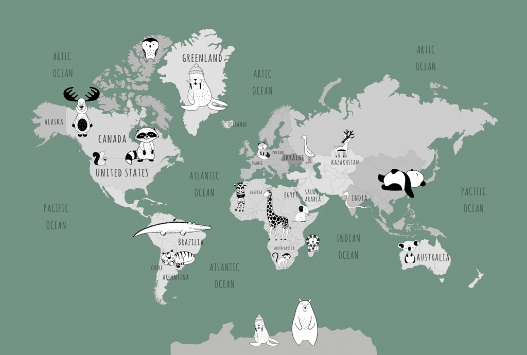 Fototapeta-Seledynowa-Mapa-Swiata_2246774229-1