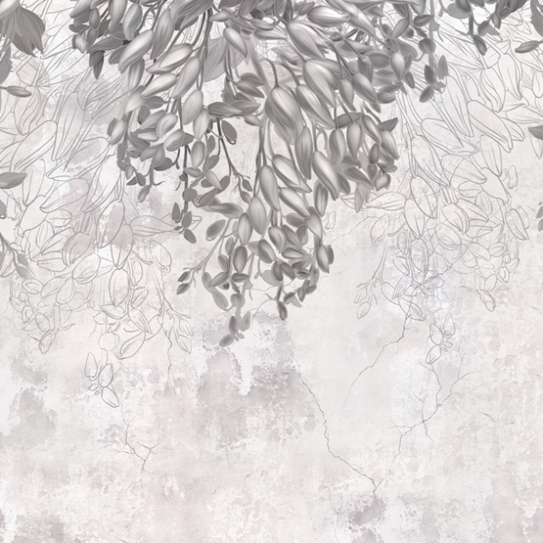 Sieninė tapyba „Grey Ivy