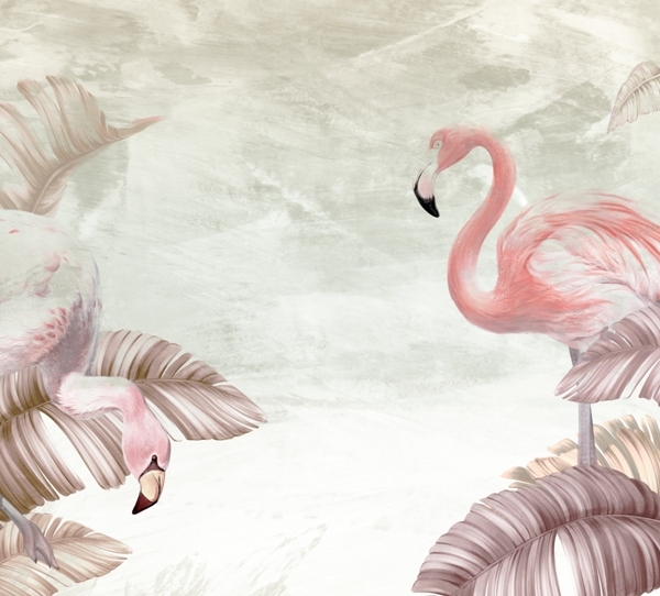 Nuotraukų užsklanda Flamingo šokis