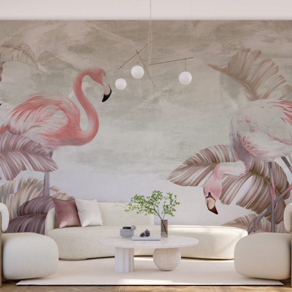 Nuotraukų užsklanda Flamingo šokis