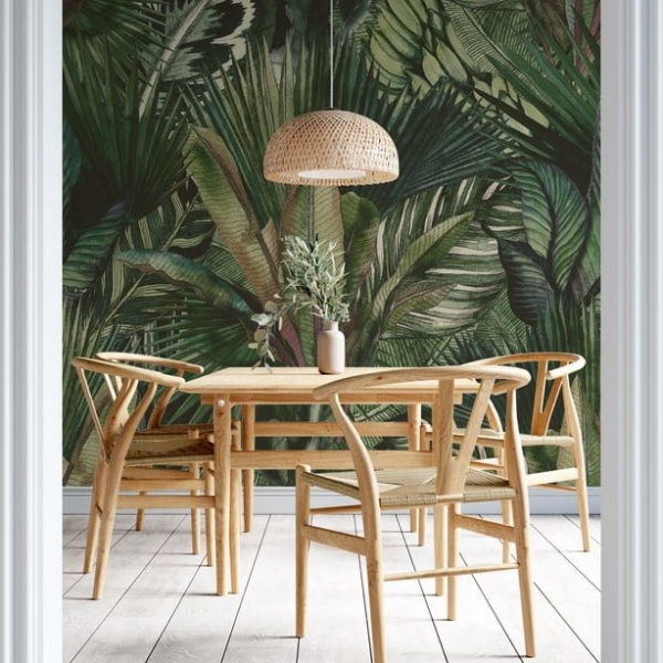 Nástěnná malba Tropical Bouquet