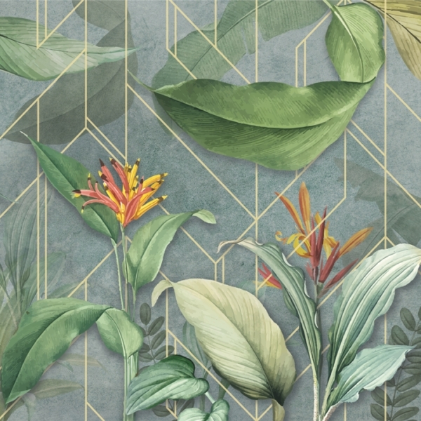 Nástěnná malba Tropics
