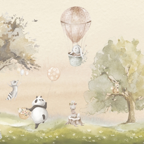 Fototapeta Zábava na louce