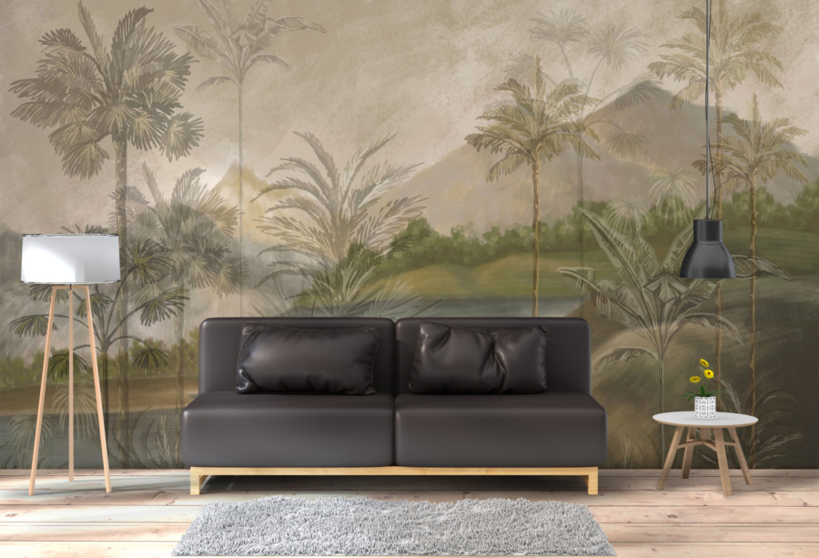 Tablou mural Green Mountains